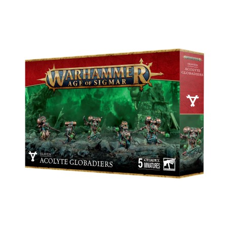 Age of Sigmar - Skaven : Acolytes Globadiers