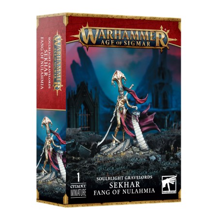 Age of Sigmar - Soulblight Gravelords : Sekhar Croc de Nulahmia