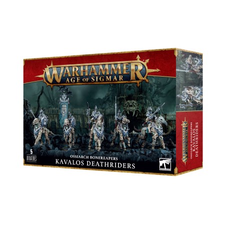 Age of Sigmar - Ossiarch Bonereapers : Kavalos Deathriders