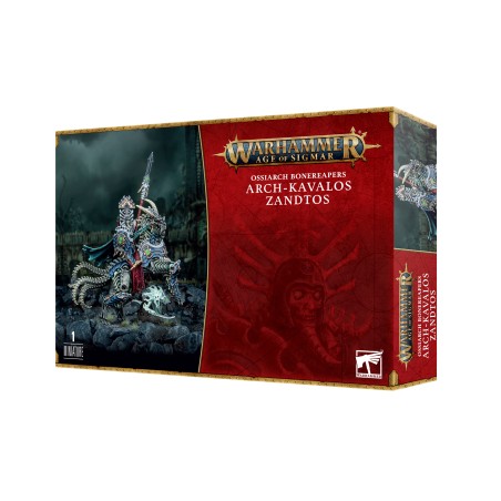 Age of Sigmar - Ossiarch Bonereapers : Archi-Kavalos Zandtos