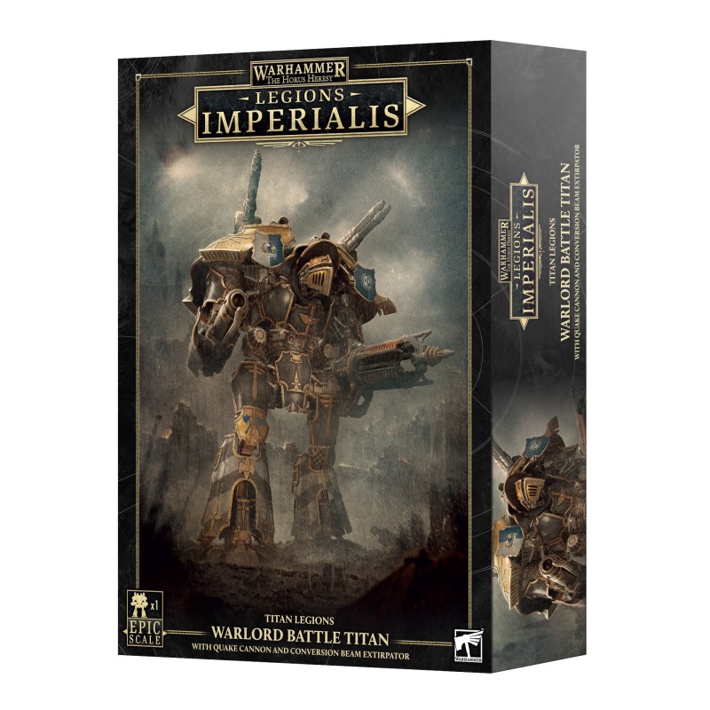 Legions Imperialis - Titans : Warlord Titan+Quake Cannon & Beam/Ex