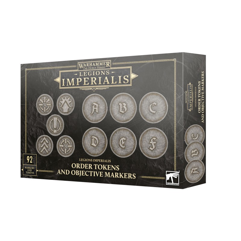 Legions Imperialis - Order Tokens And Objectives Markers