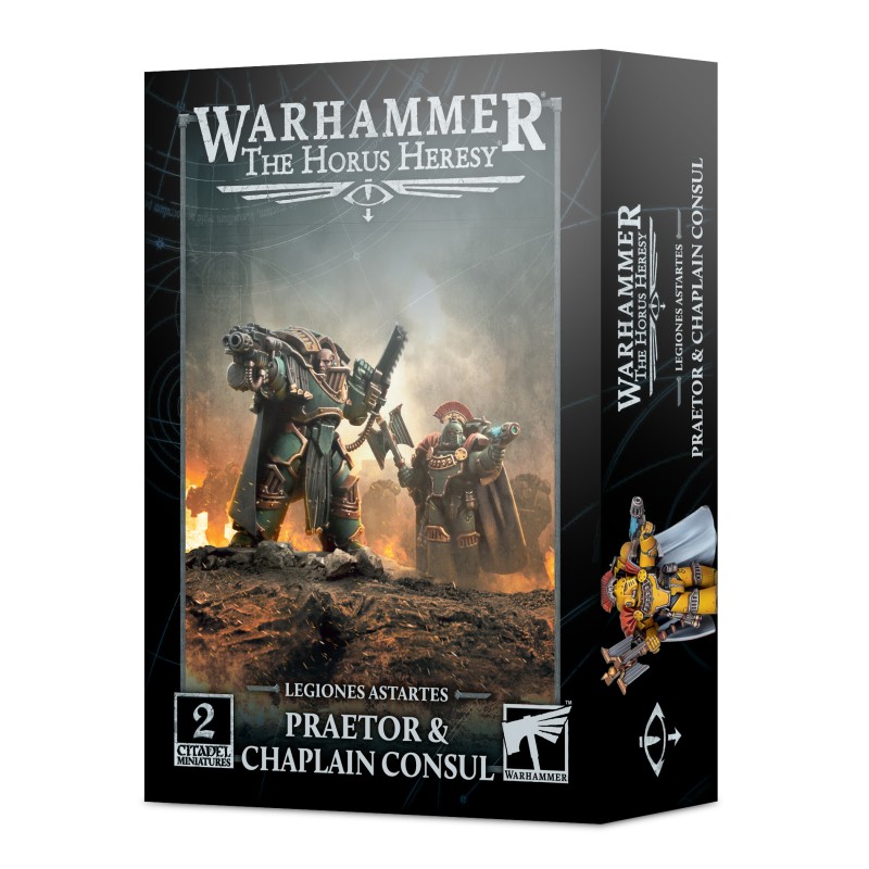 The Horus Heresy - Legiones Astartes : Praetor & Chaplain Consul