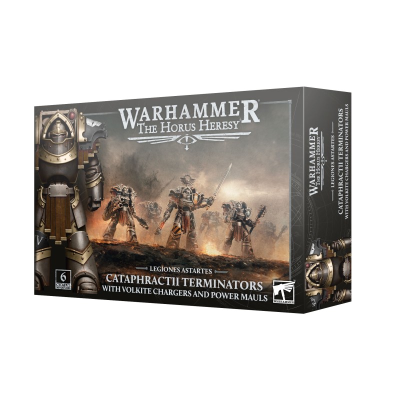 The Horus Heresy - Legiones Astartes : L/A: Cataphractii Terminators: Pwr Mauls
