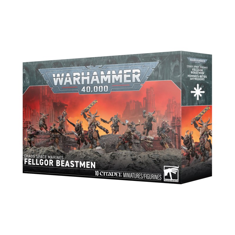 Warhammer 40k - Chaos S/M: Hommes-Bêtes Affregors