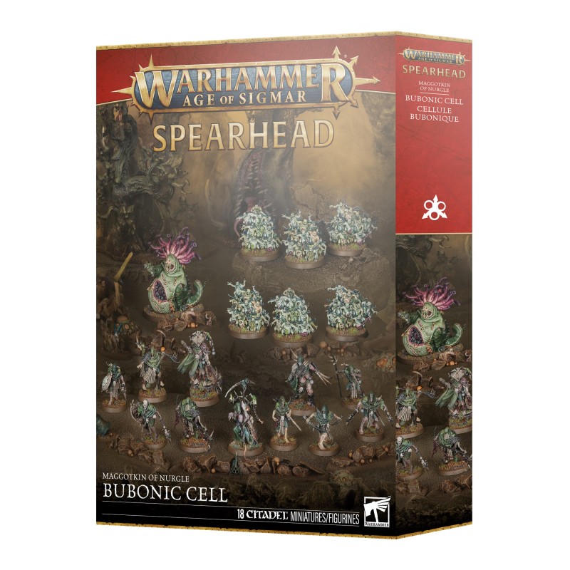 Age of Sigmar - Maggotkin of Nurgle : Spearhead: M/N: Cellule Bubonique
