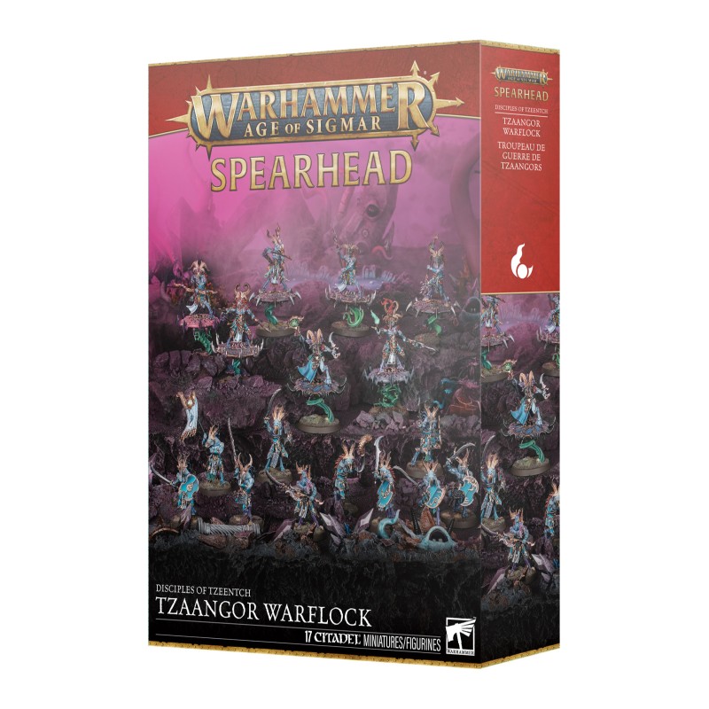 Age of Sigmar - Disciples of Tzeentch : Spearhead:Troupeau de Guerre de Tzaangor