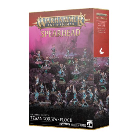 Age of Sigmar - Disciples of Tzeentch : Spearhead:Troupeau de Guerre de Tzaangor