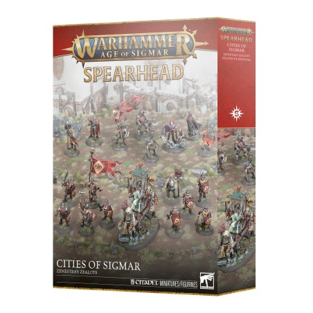 Age of Sigmar - Cities of Sigmar : Spearhead: Zélotes de Zenestra