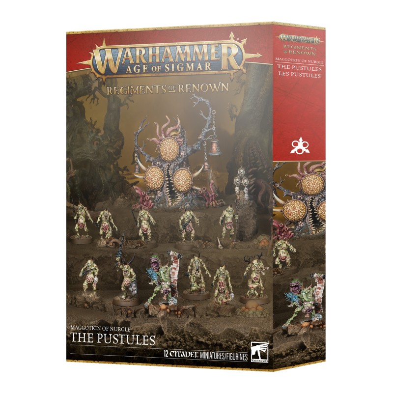 Age of Sigmar - Maggotkin of Nurgle : Les Pustules