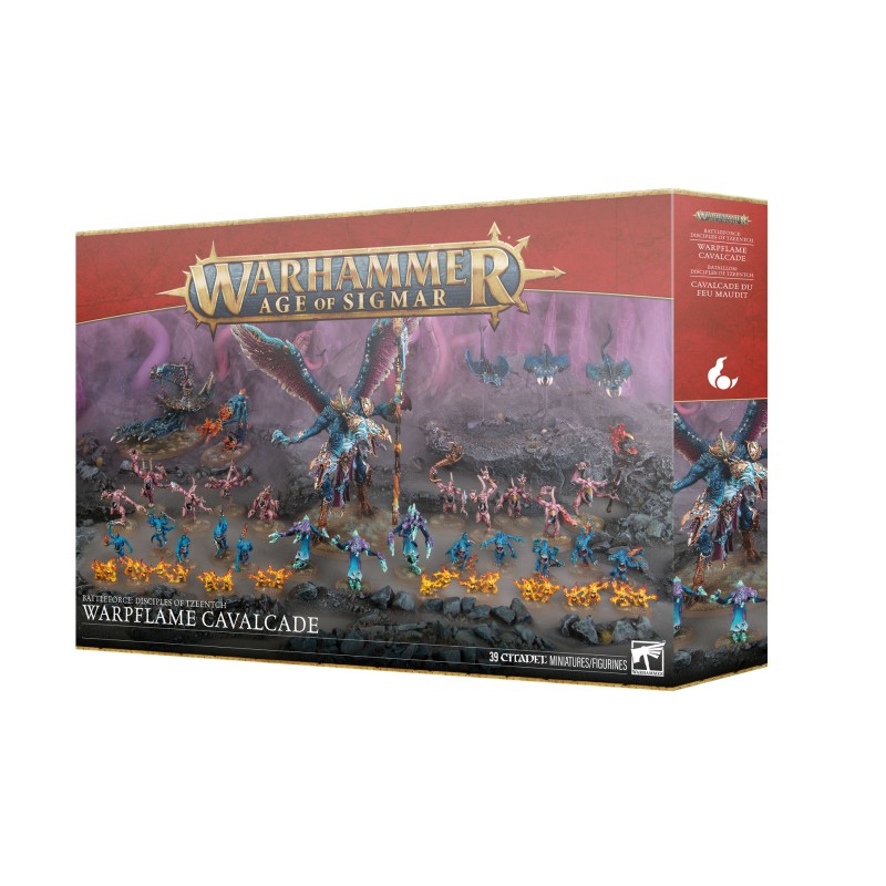 Age of Sigmar - Disciples of Tzeentch : D/Tzeentch: Cavalcade du Feu Maudit