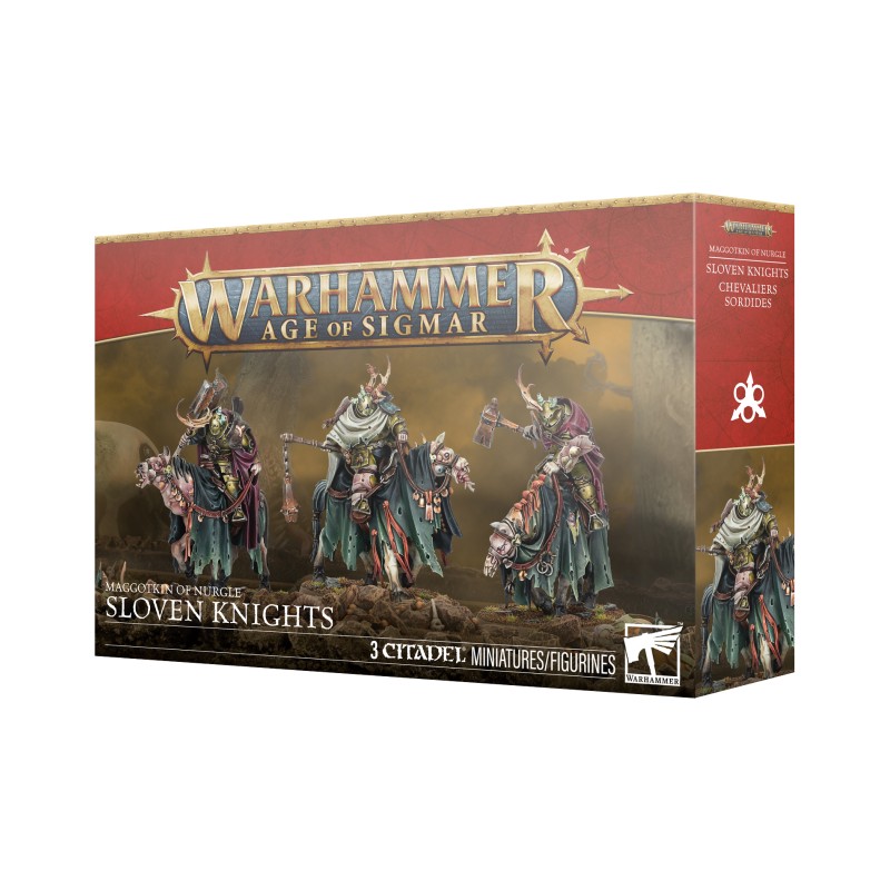 Age of Sigmar - Maggotkin of Nurgle : Chevaliers Sordides