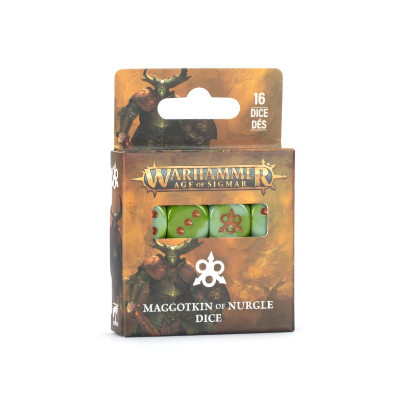 Age of Sigmar - Maggotkin of Nurgle : Dés
