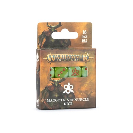 Age of Sigmar - Maggotkin of Nurgle : Dés