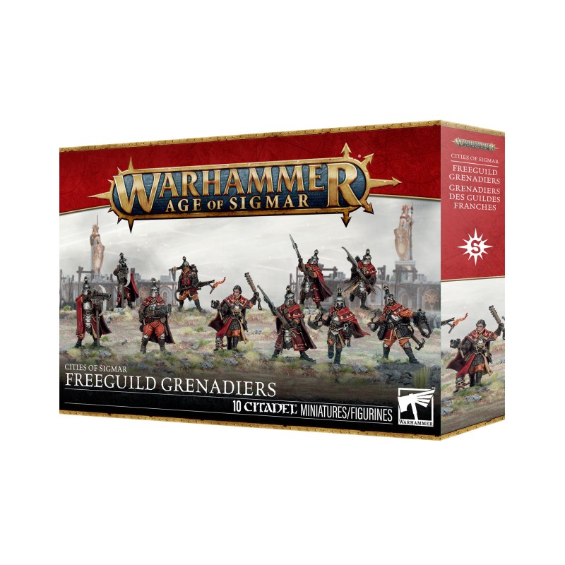 Age of Sigmar - Cities of Sigmar : C/S: Grenadiers des Guildes Franches