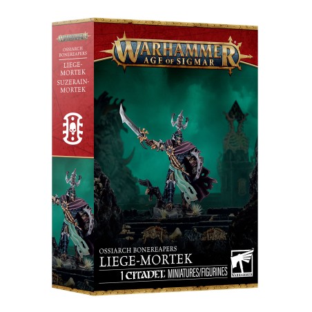 Age of Sigmar - Ossiarch Bonereapers : Liege-Mortek Suzerain-Mortek