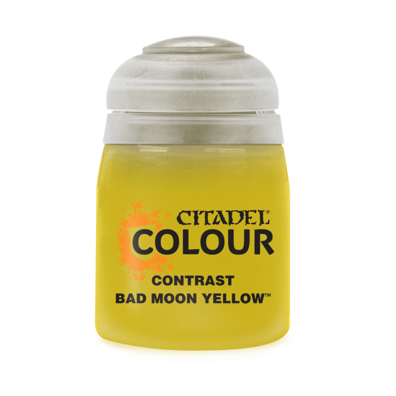 Warhammer Colour - Peinture Contrast : Bad Moon Yellow - 18 ml