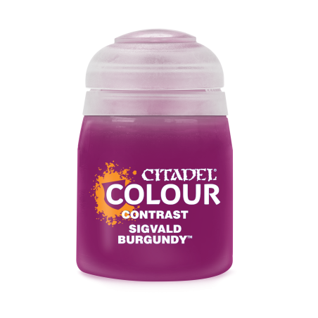 Warhammer Colour - Peinture Contrast : Sigvald Burgundy - 18 ml