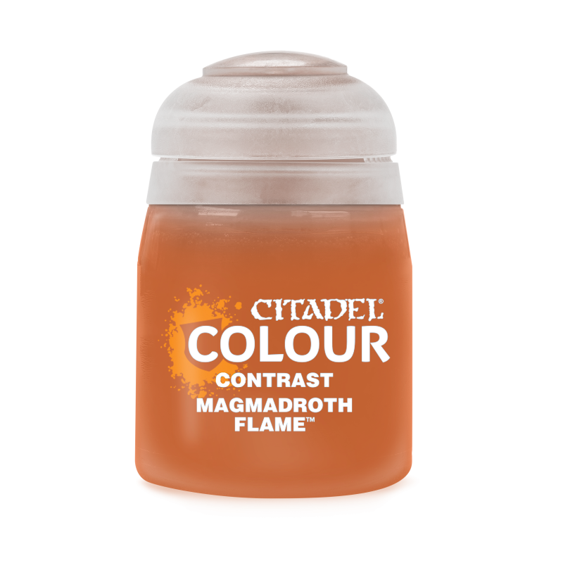Warhammer Colour - Peinture Contrast : Magmadroth Flame - 18 ml