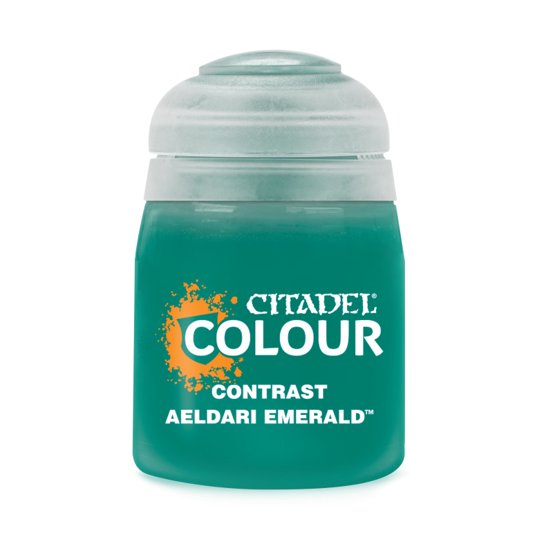 Warhammer Colour - Peinture Contrast : Aeldari Emerald - 18 ml