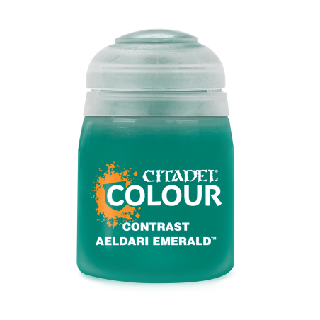 Warhammer Colour - Peinture Contrast : Aeldari Emerald - 18 ml
