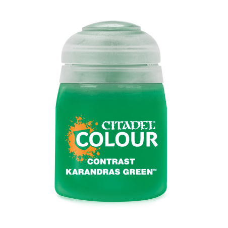 Warhammer Colour - Peinture Contrast : Karandras Green - 18 ml