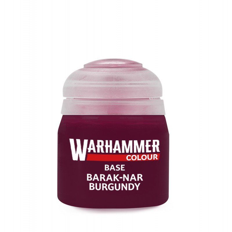 Warhammer Colour - Peinture Base : Barak-Nar Burgundy - 12 ml