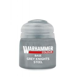Warhammer Colour - Peinture Base : Grey Knights Steel - 12 ml