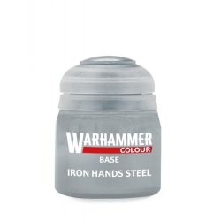 Warhammer Colour - Peinture Base : Iron Hands Steel - 12 ml