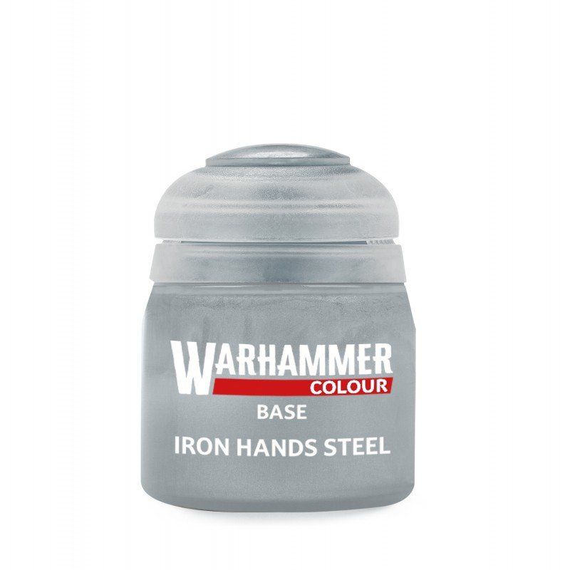 Warhammer Colour - Peinture Base : Iron Hands Steel - 12 ml