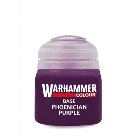 Warhammer Colour - Peinture Base : Phoenician Purple - 12 ml