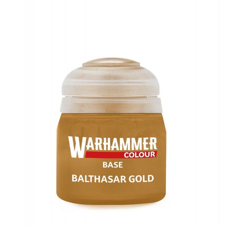 Warhammer Colour - Peinture Base : Balthasar Gold - 12 ml
