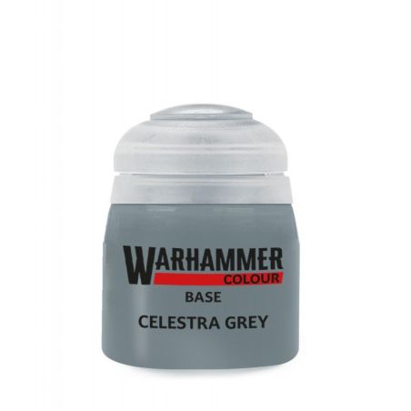 Warhammer Colour - Peinture Base : Celestra Grey - 12 ml