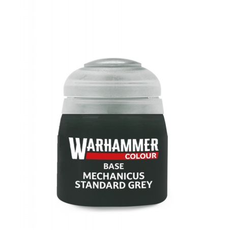Warhammer Colour - Peinture Base : Mechanicus Standard Grey - 12 ml
