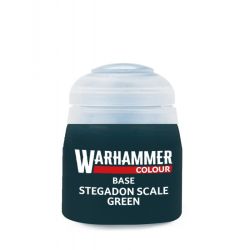 Warhammer Colour - Peinture Base : Stegadon Scale Green - 12 ml