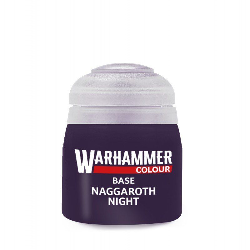 Warhammer Colour - Peinture Base : Naggaroth Night - 12 ml