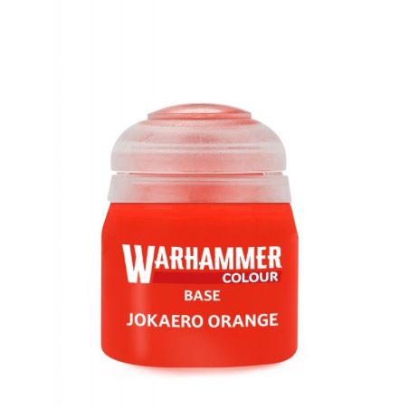 Warhammer Colour - Peinture Base : Jokaero Orange - 12 ml