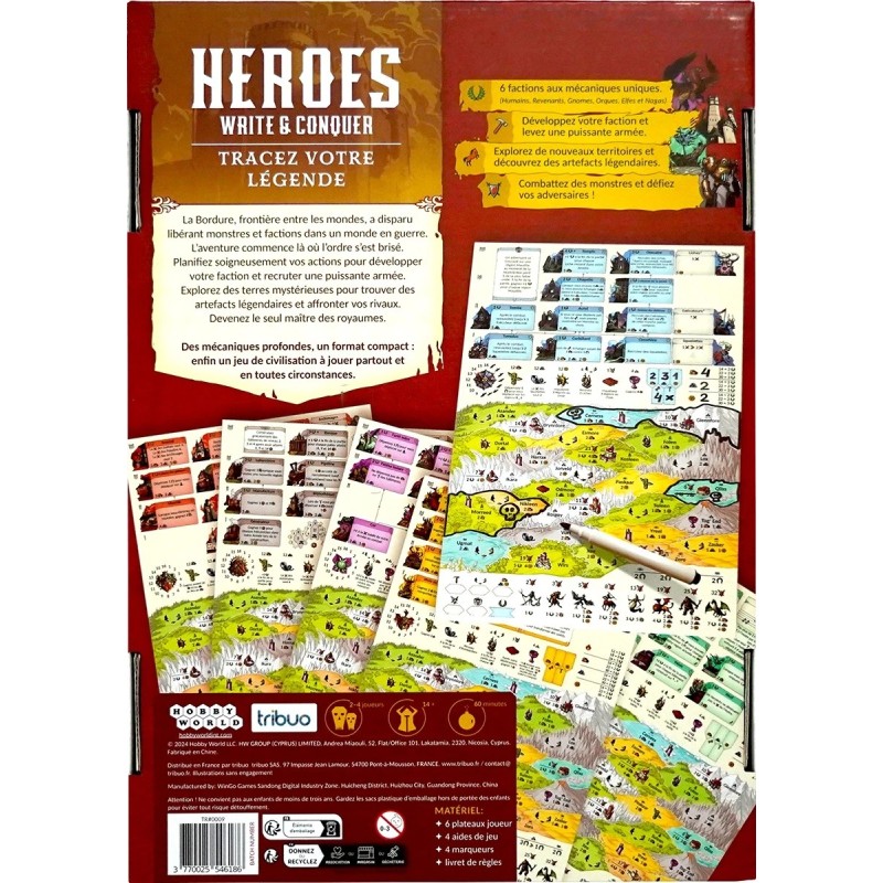Heroes - Write & Conquer - Tracez votre légende