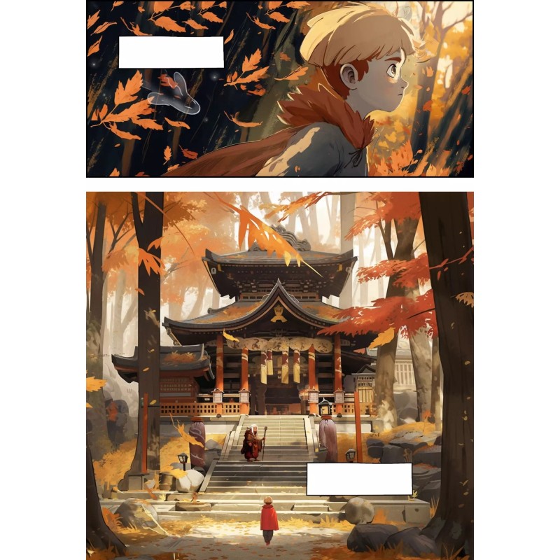 Koyo sur le chemin des esprits- La BD dont vous êtes le héros