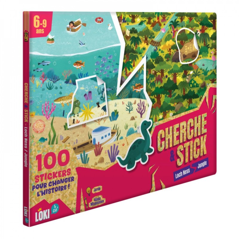 Cherche&Stick : Lorc Ness et Jungle