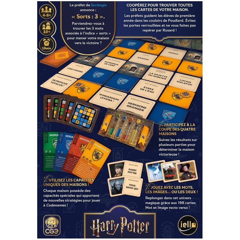 Codenames - Harry Potter : Retour à Poudlard