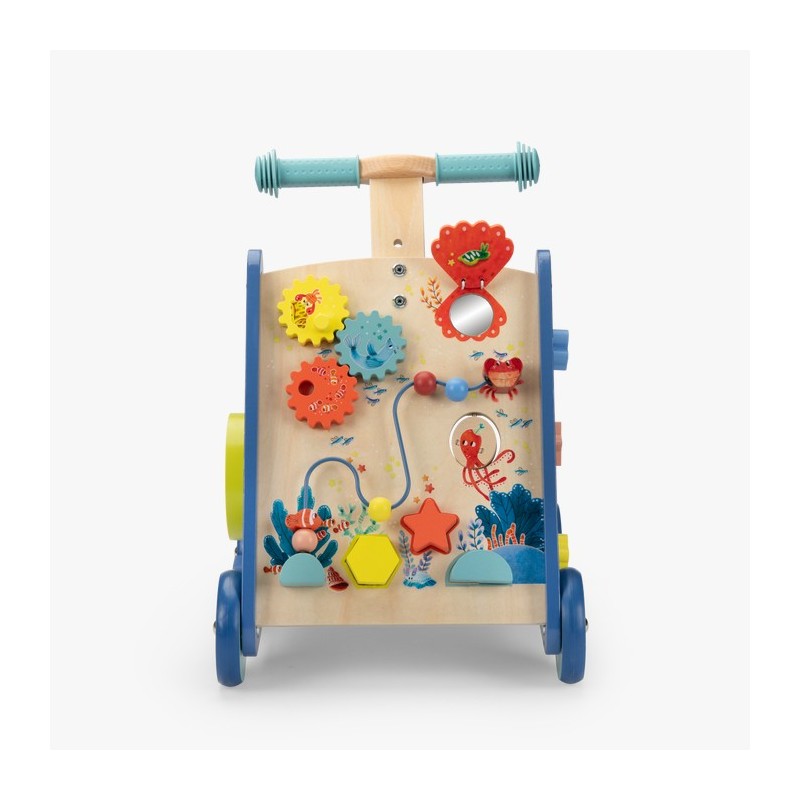 Moulin Roty - Chariot de marche d'activités - Les aventures de Paulie