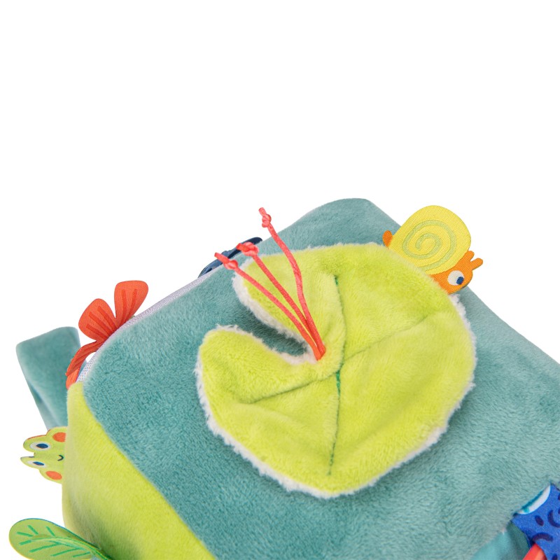 Moulin Roty - Cube d'activités tissu - La mare aux grenouilles