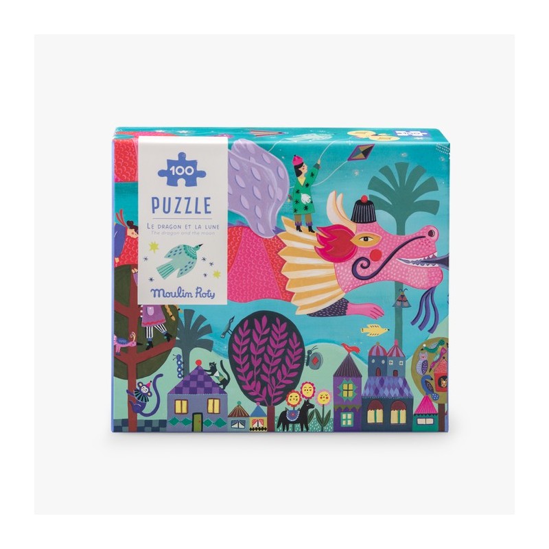 Moulin Roty - Puzzle (100 pièces) - Les Comètes filantes