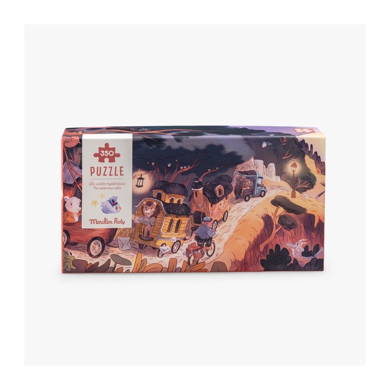 Moulin Roty - Puzzle - La vallée mystérieuse (350 pièces) - La Bande à Jojo