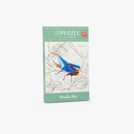 Scarabée 3D Puzzle - Tout autour du monde