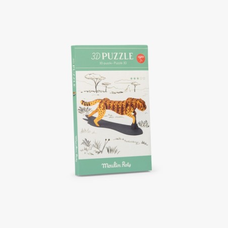 Léopart 3D Puzzle - Tout autour du monde