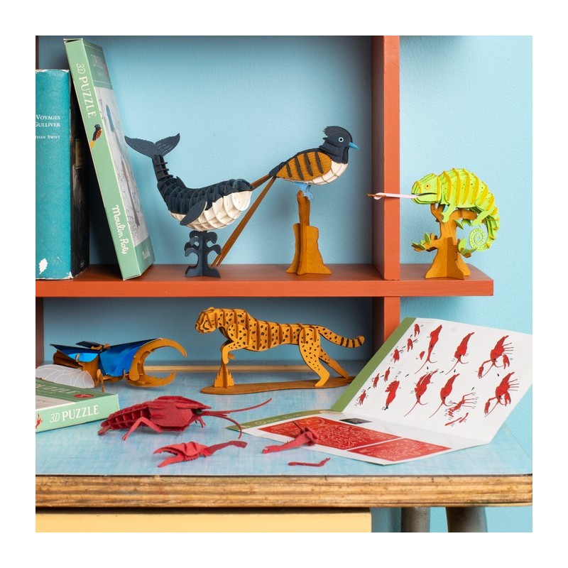 Baleine 3D Puzzle - Tout autour du monde
