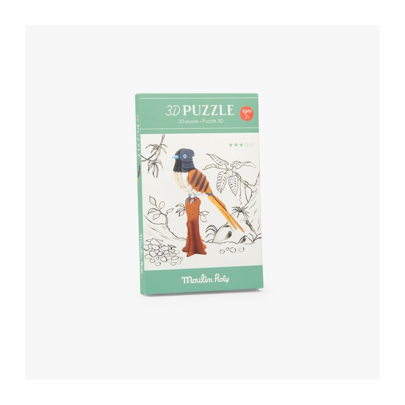 Gobe-Mouche 3D Puzzle - Tout autour du monde