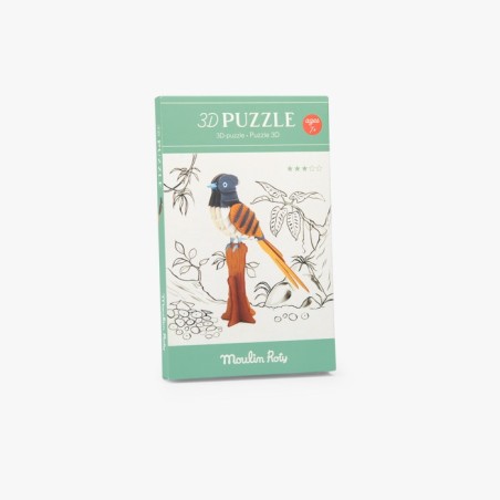 Gobe-Mouche 3D Puzzle - Tout autour du monde